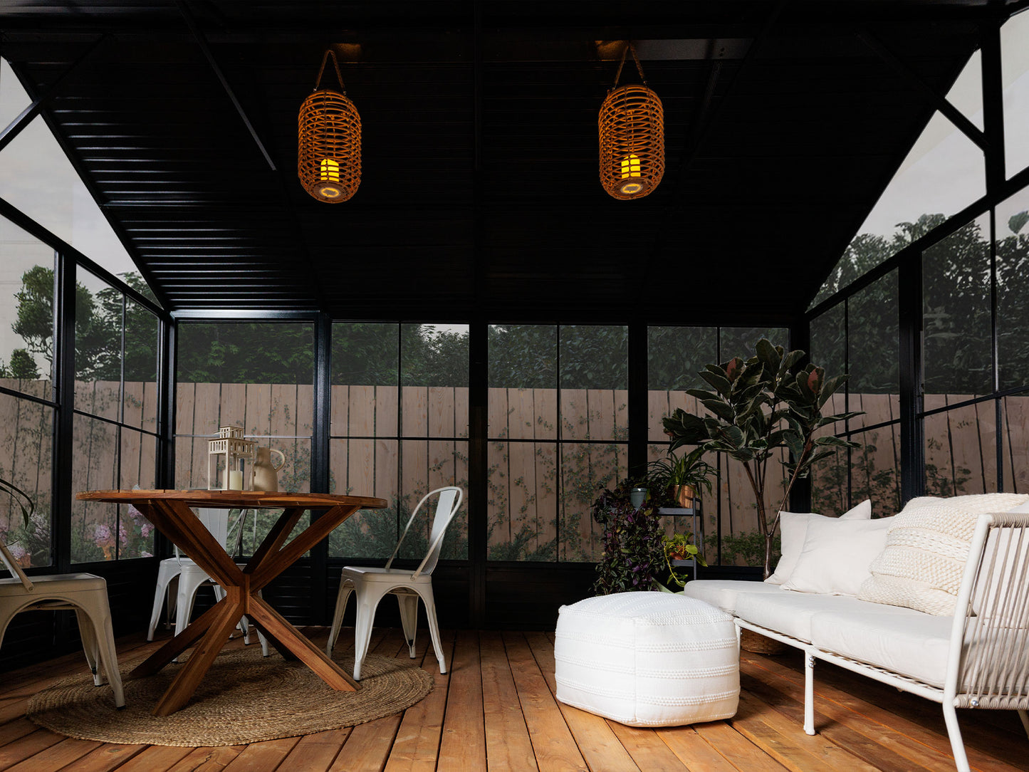 Le Solarium Myrdal en Noir