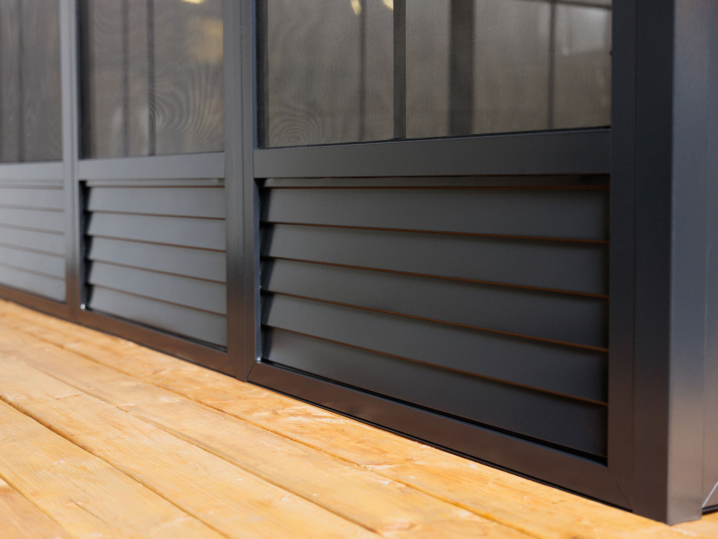 Le Solarium Myrdal en Noir
