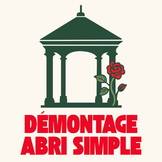 Démontage abri SIMPLE