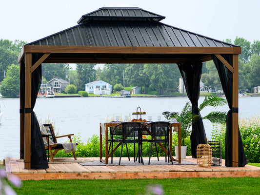 Le Gazebo Yosemite en Brun