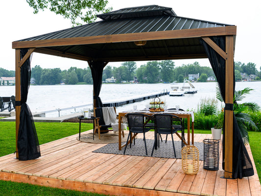 Le Gazebo Yosemite en Brun
