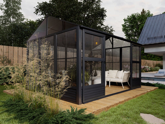 Le Solarium Myrdal en Noir
