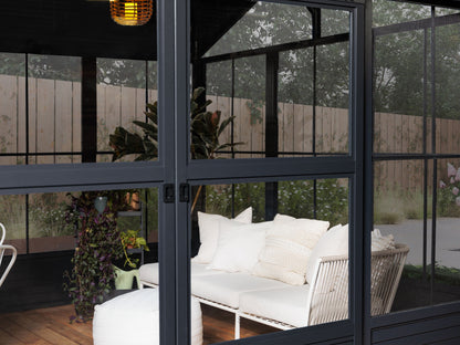Le Solarium Myrdal en Noir